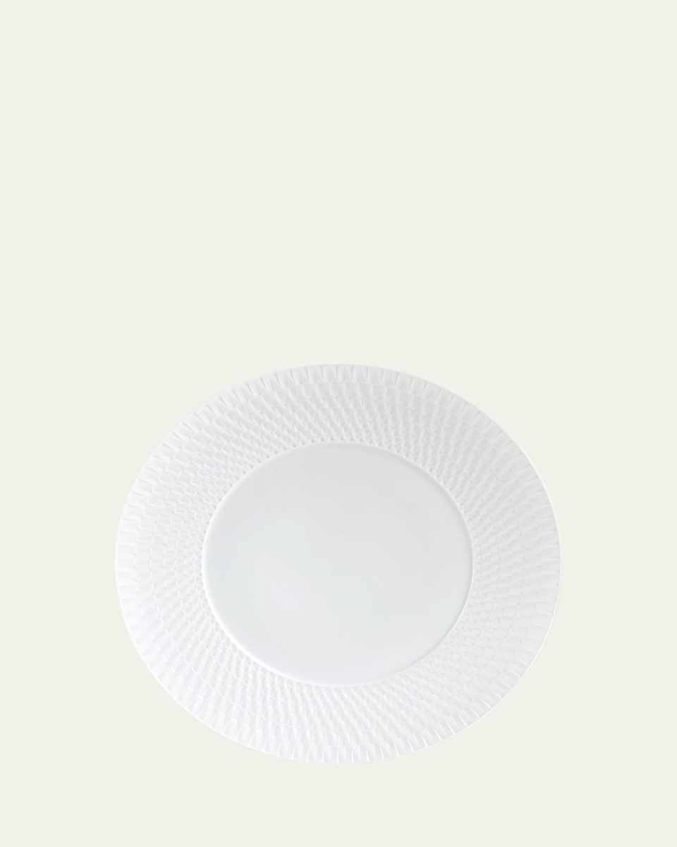 Twist White Dinner Plate